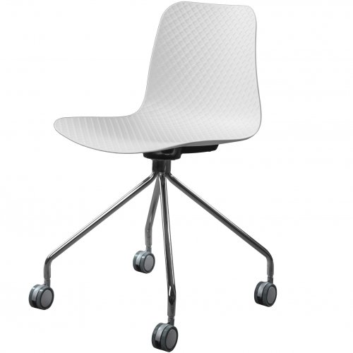 Пластиковый стул Velvet Concepto на колесиках