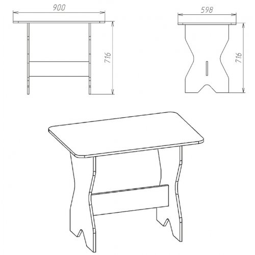 Кухоный стол КС-1