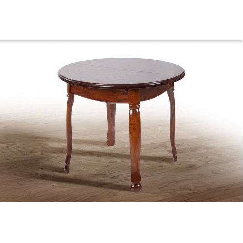 Обеденный стол Таити круглый Микс Мебель деревянный раскладной