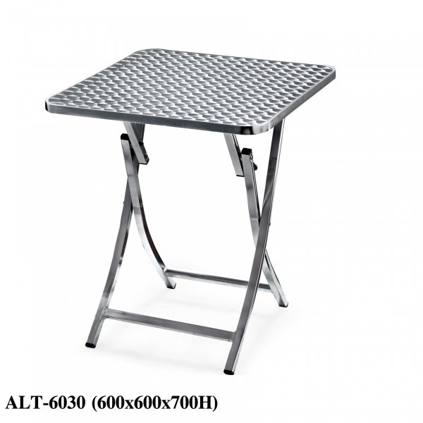Складной металлический стол 6030 Onder Mebli квадратный