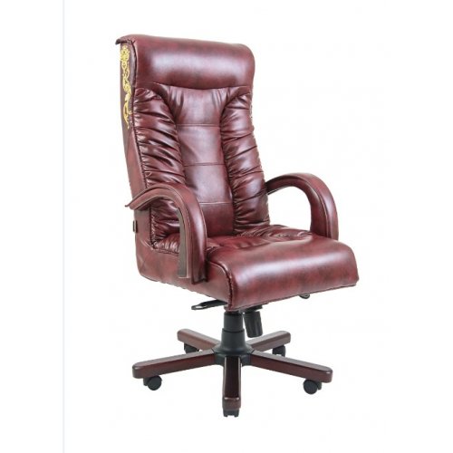 Кресло руководителя Ричман Оникс кожа люкс комбинированная