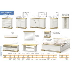 Мебель Сервис Ирис надставка угловая