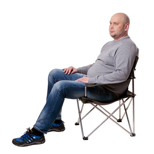 Кресло Вояж-комфорт 16 мм зеленый меланж
